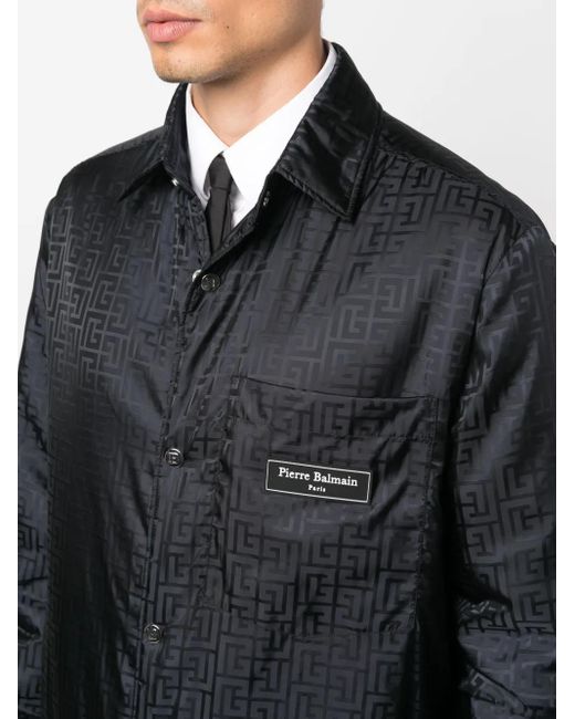 Balmain Blue Casual Shirts for men
