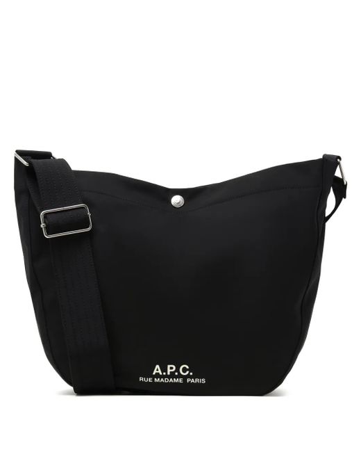 A.P.C. Black Journal Schultertasche