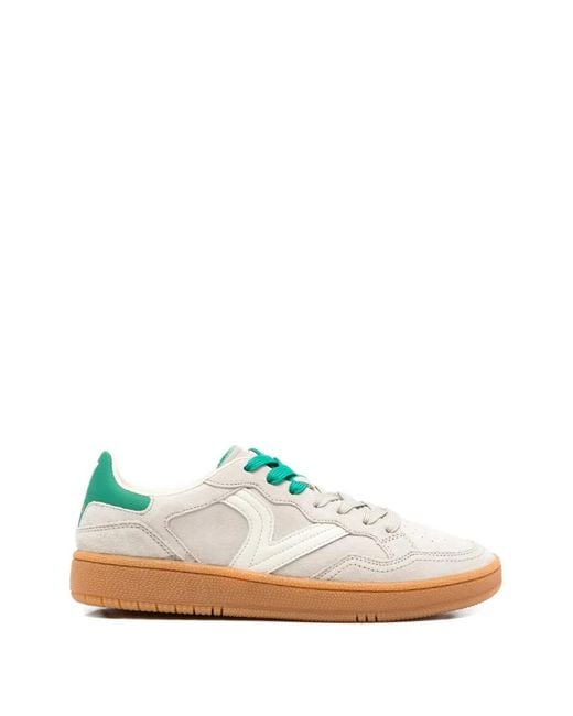 Victoria White Leather Sneakers for men