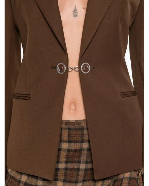 Giacca di MARINE SERRE in Brown