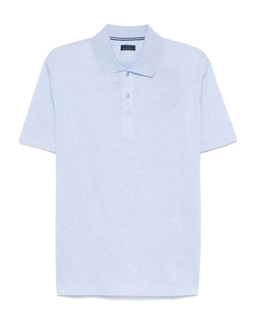 Paul & Shark Blue Cotton Polo Shirt for men