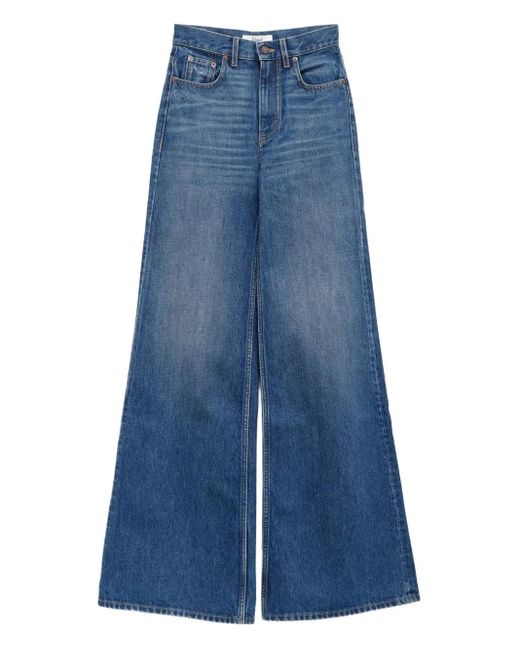 Jeans Boot Cut Alta Vita di Chloé in Blue