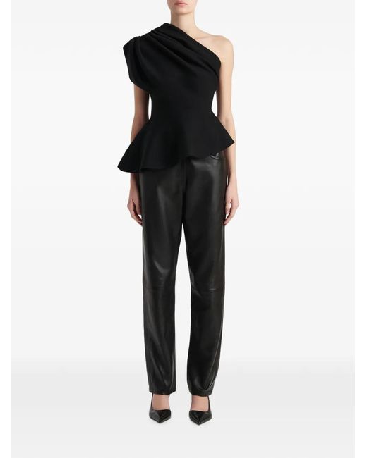 Khaite Black Aimee Top
