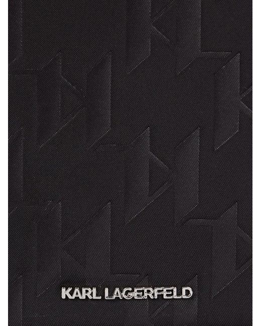 Karl Lagerfeld Pasjeshouder Met Monogram in het Black voor heren