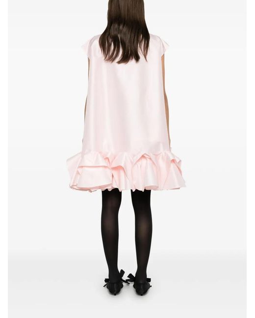 Viktor & Rolf Button-Up Mini-Jurk in het Pink