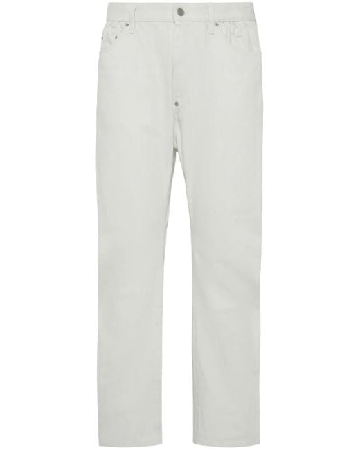 DSquared² Gray Cotton Straight Jeans for men