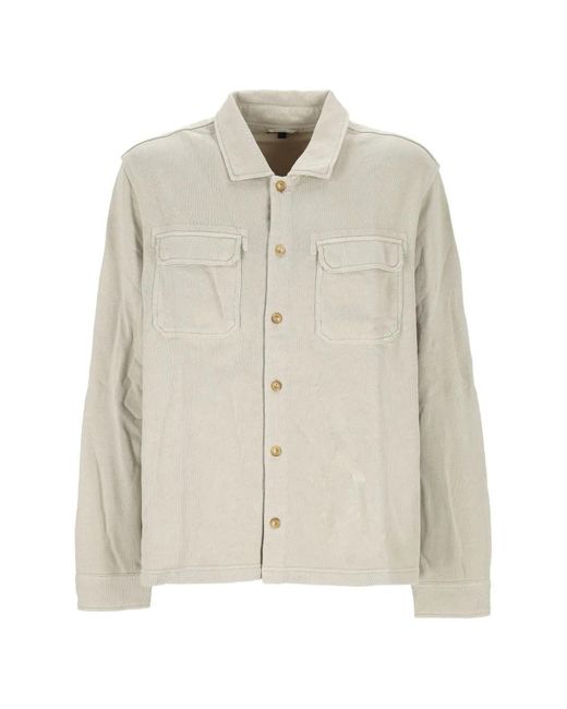 KEELING White Surchemise À Boutonnière for men