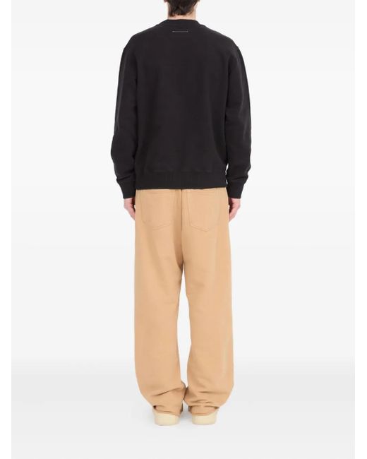 MM6 by Maison Margiela Black Sweatshirt for men