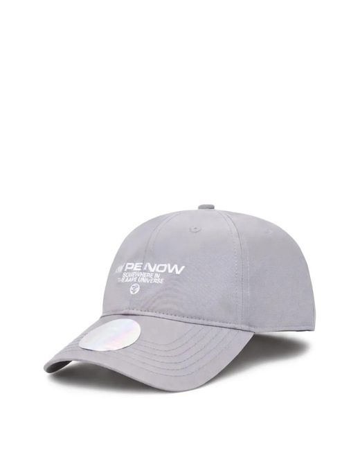 Aape By A Bathing Ape White Logo-Detail Baseball Cap for men