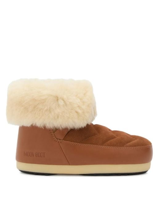 Stivali Evx Trapuntati di Moon Boot in Brown