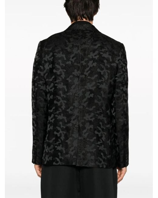 Comme des Garçons Einreihiges Jacquard-Sakko in Black für Herren