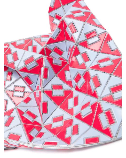 Bao Bao Issey Miyake Connect Geometrische Shopper in het Pink