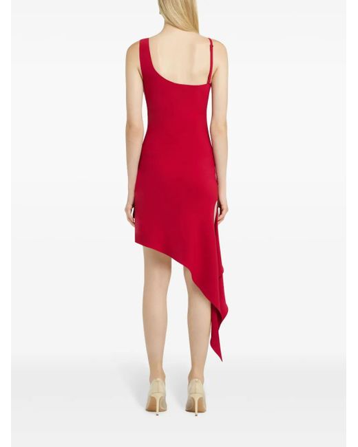 Courreges ノットディテール ドレス Red