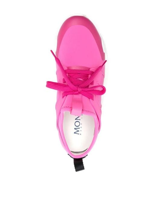 Moncler Pink Sneakers