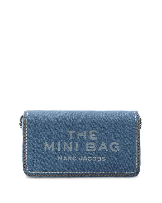 Marc Jacobs Blue Denim Clutch Bag