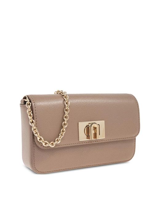 Furla Natural Mini 1927 Chain-Strap Cross Body Bag