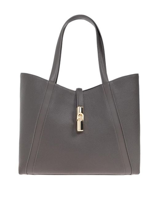 Furla Black Tote Bag mit Einsätzen