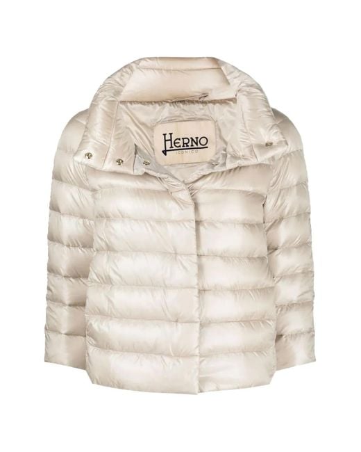 Herno Natural Veste Matelassée Aminta