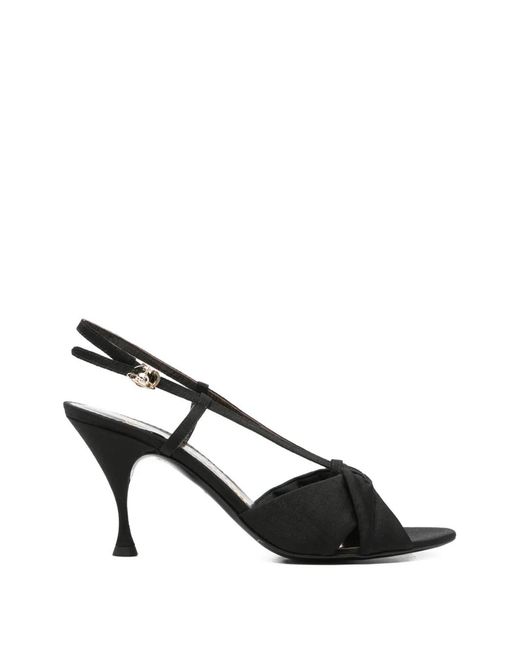 Vivienne Westwood Black Marilyn Heeled Sandals