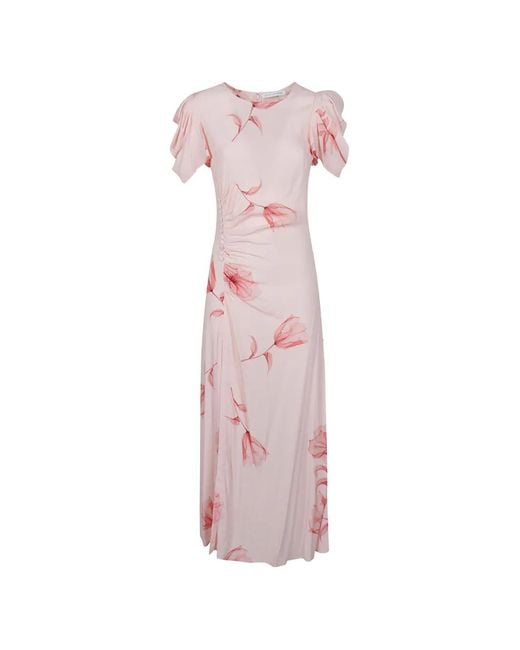 Mar De Margaritas Pink Kristel Floral Dress