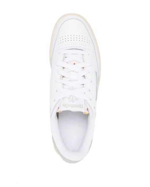 Club C 85 Vintage leather sneakers Reebok de color White