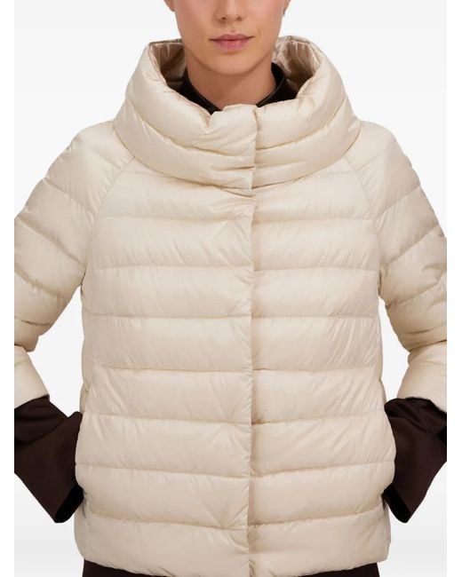 Herno White Sofia Quilted Jacket
