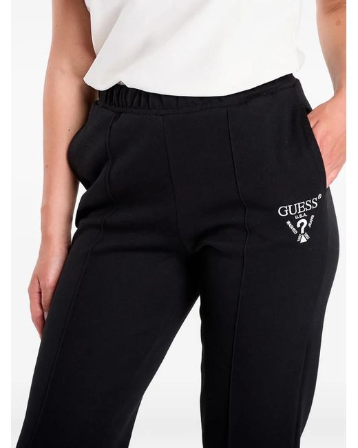 Guess Blue Roberta Logo-Print Track Pants