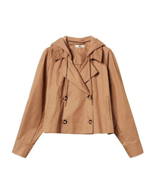 Twinset Natural Cropped Jacket
