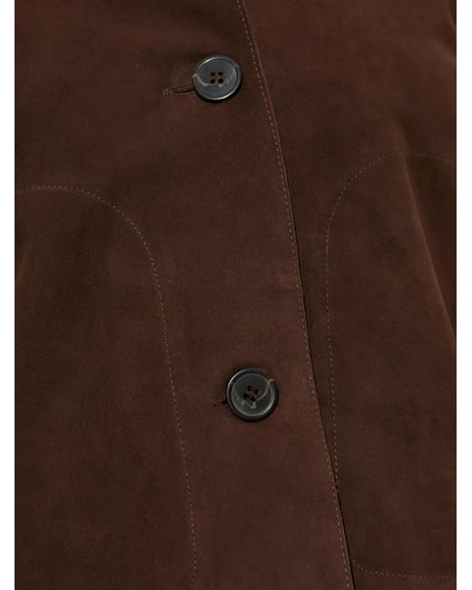 Arma Brown Emy Button-Up Jacket
