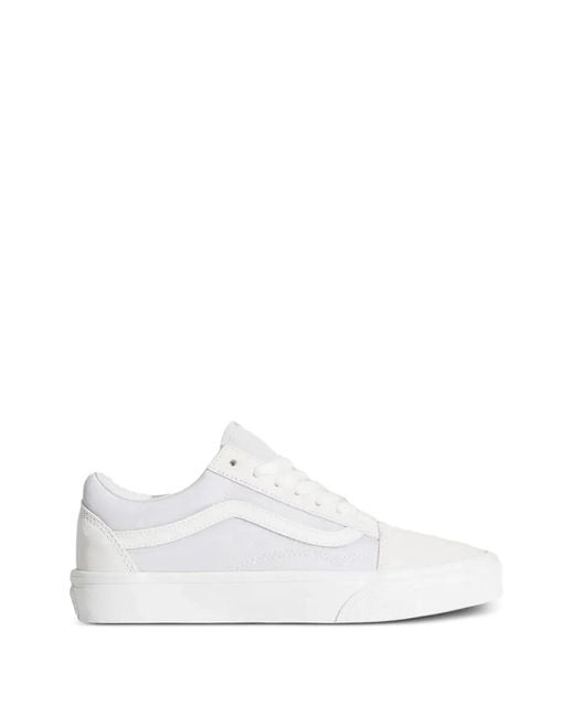 Vans White Old Skool Sneakers