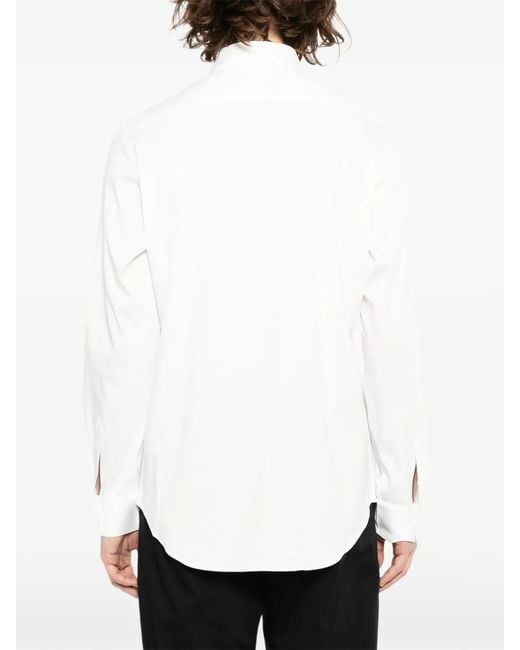 Camisa de manga larga Paul Smith de hombre de color White