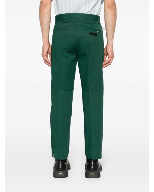Pantaloni affusolati di Lanvin in Green da Uomo