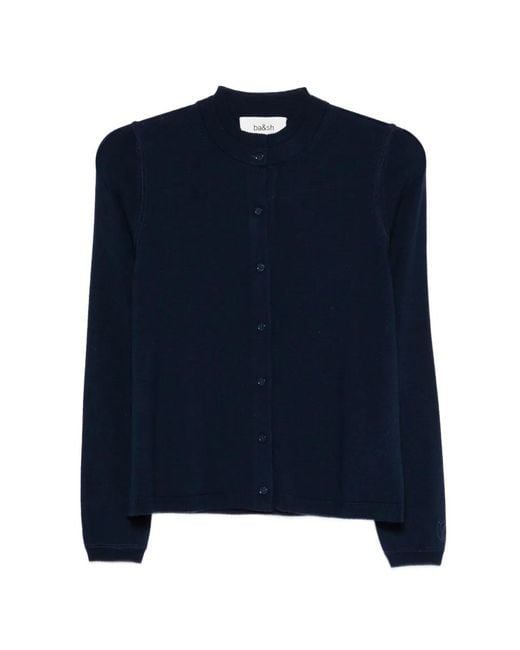 Ba&sh Blue Brivael Buttoned Cardigan