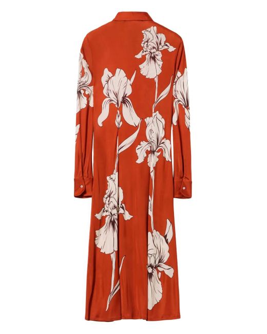 LaDoubleJ Perry Street Midi-Jurk in het Red