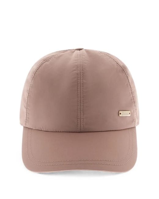 Herno Natural Logo-Plaque Cap