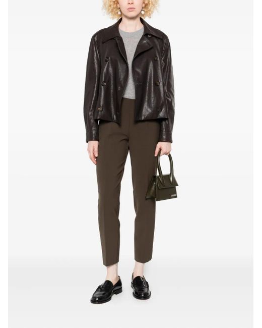 ROSSO35 Gray Tailored Trousers