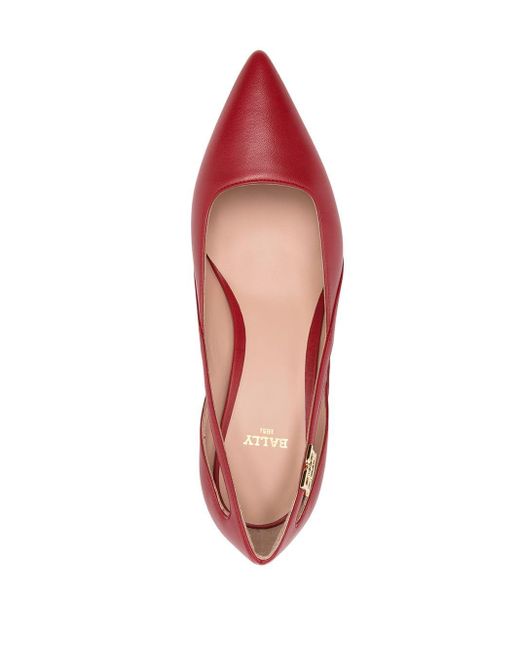 Bally Elsa Pumps in Rot - Lyst