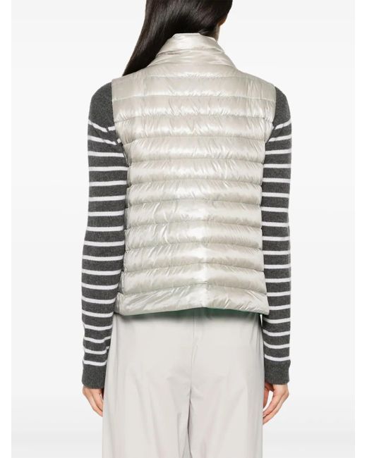 Herno Gray Reversible Padded Gilet