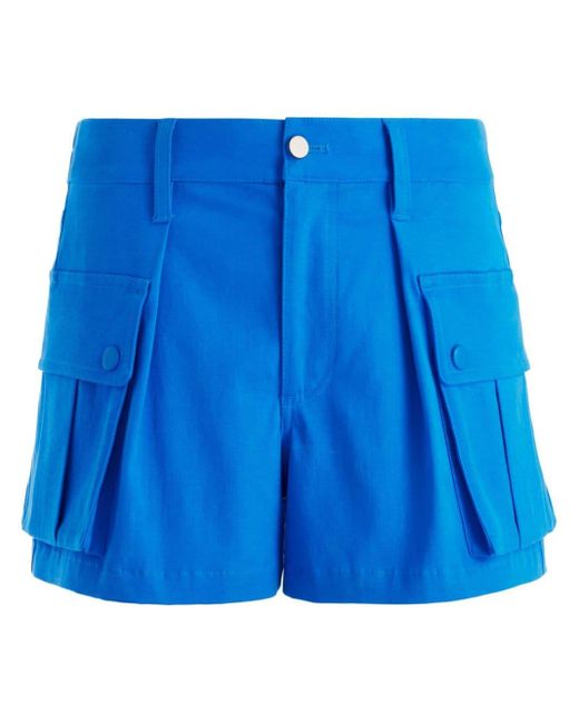 Alice + Olivia Cargo Shorts in het Blue