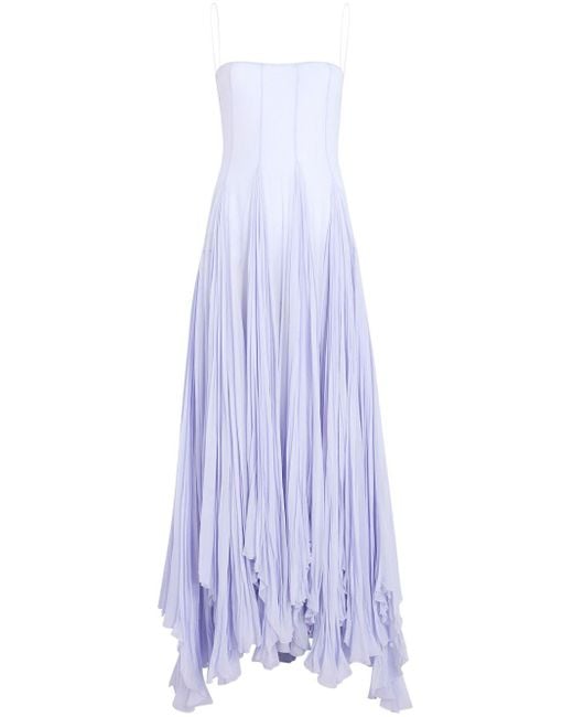 Abito The Casiya Lungo di Khaite in Purple