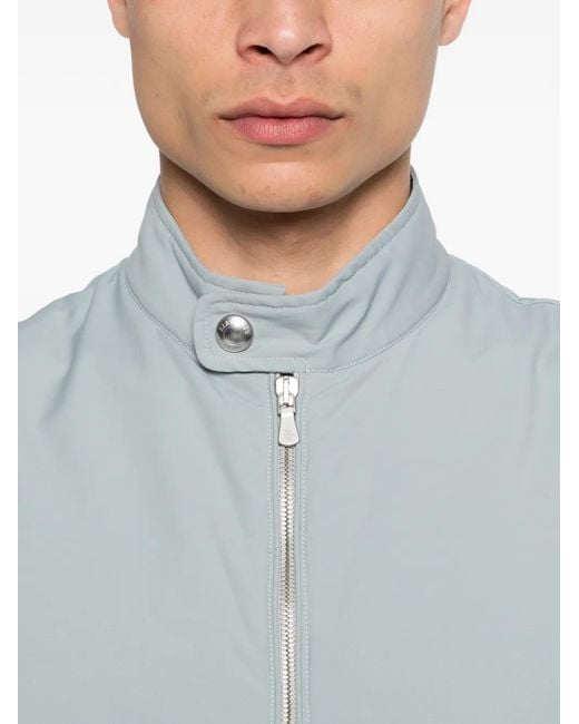 Eleventy Blue Zip Pocket Gilet for men
