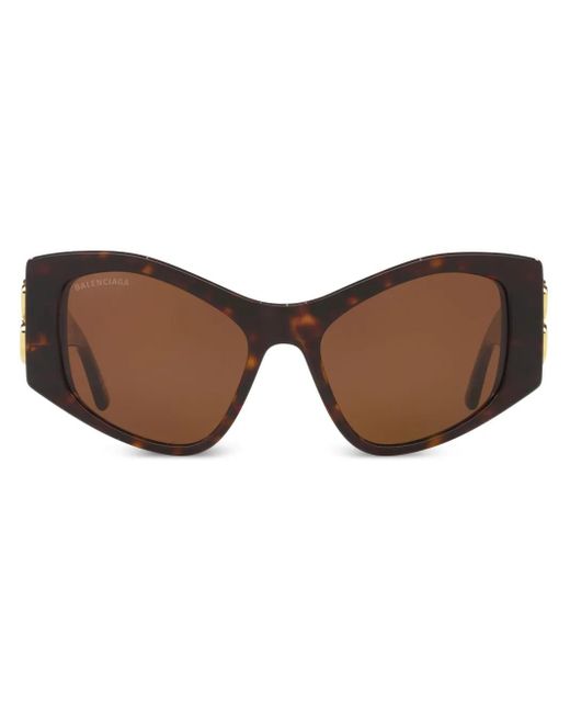 Balenciaga Brown Dynasty Xl D-Frame Sunglasses