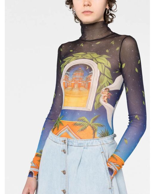 Casablanca Avenida T Shirt Farfetch