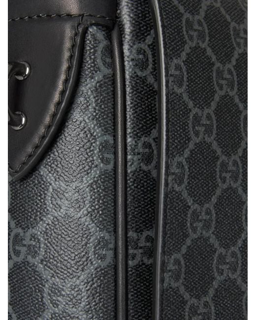 Gucci Black Gg Emblem Shoulder Bag for men