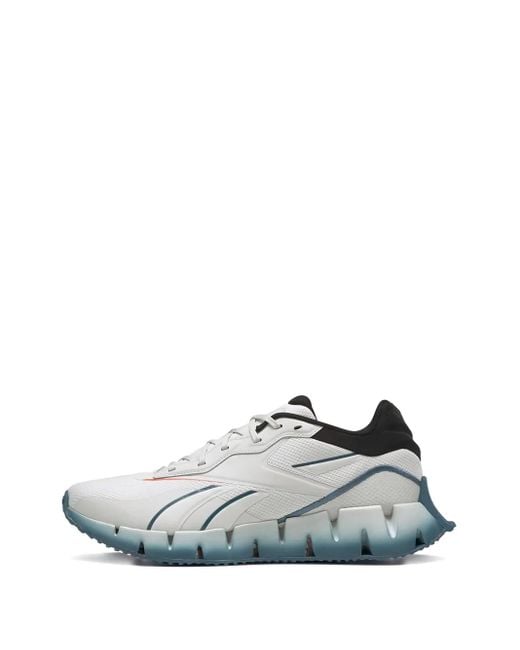 Reebok White Zig Dynamica 4 "Pure Flared" Trainers for men