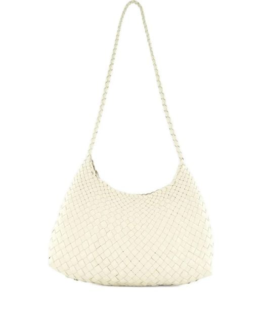Borsa A Spalla Santa Rosa di Dragon Diffusion in White