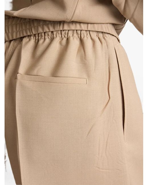 Prada Lichte Mohair Broek in het Natural
