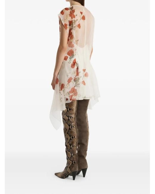Khaite White Merith Dress