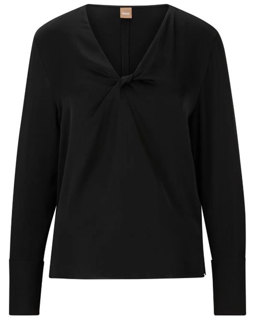 HUGO Black Blouses