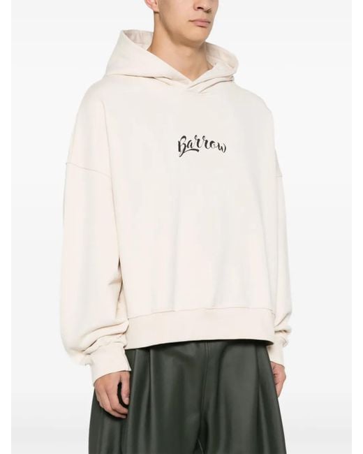 Barrow Natural Hoodie Mit Logo-Print